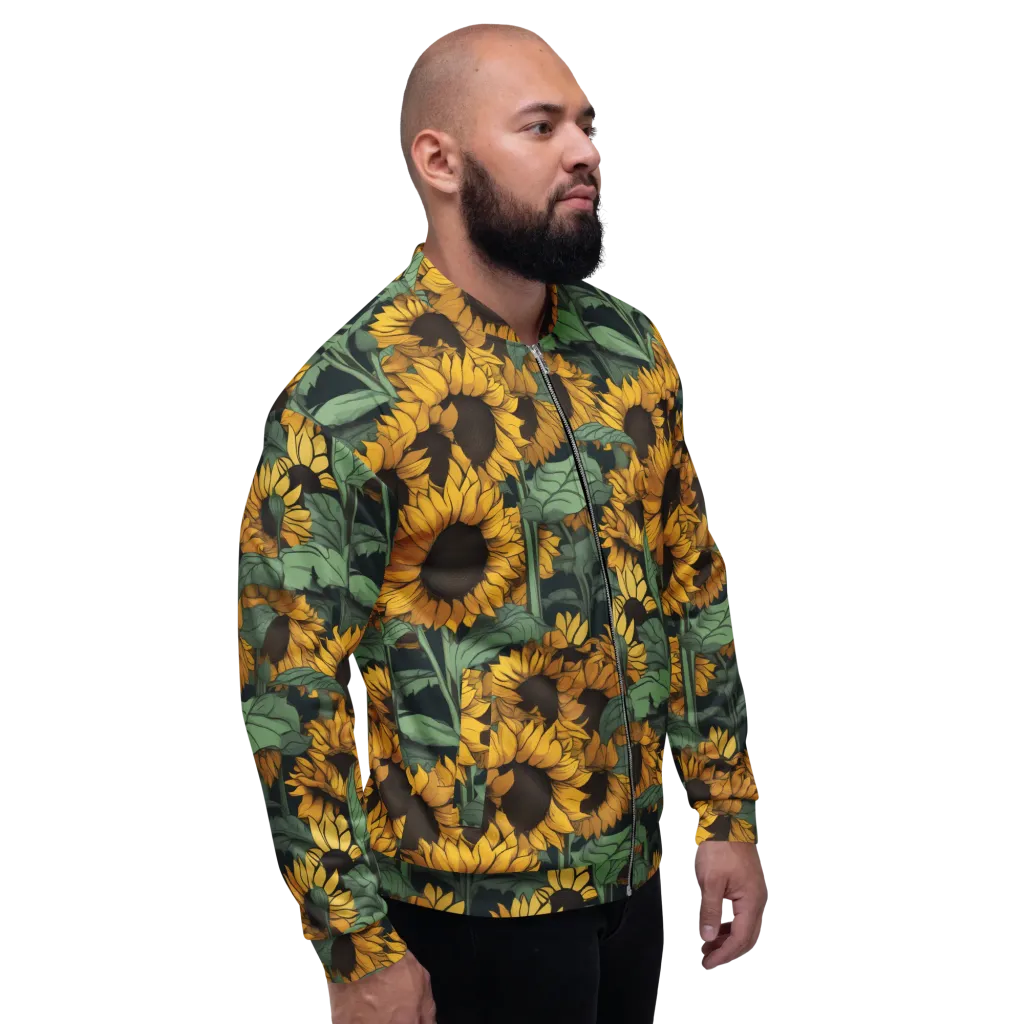 Golden Canopy on Bomber Jacket — Right