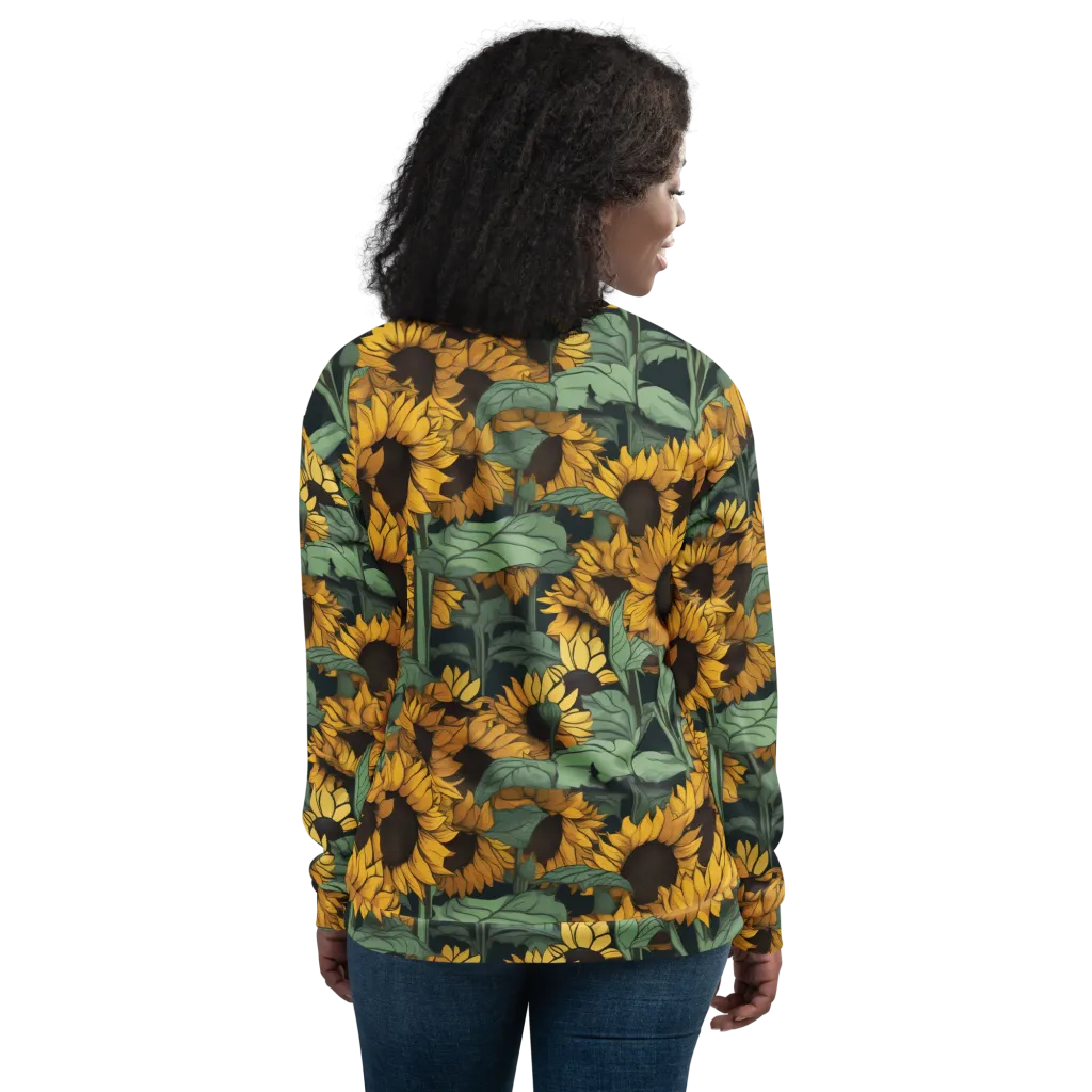 Golden Canopy on Bomber Jacket — Back