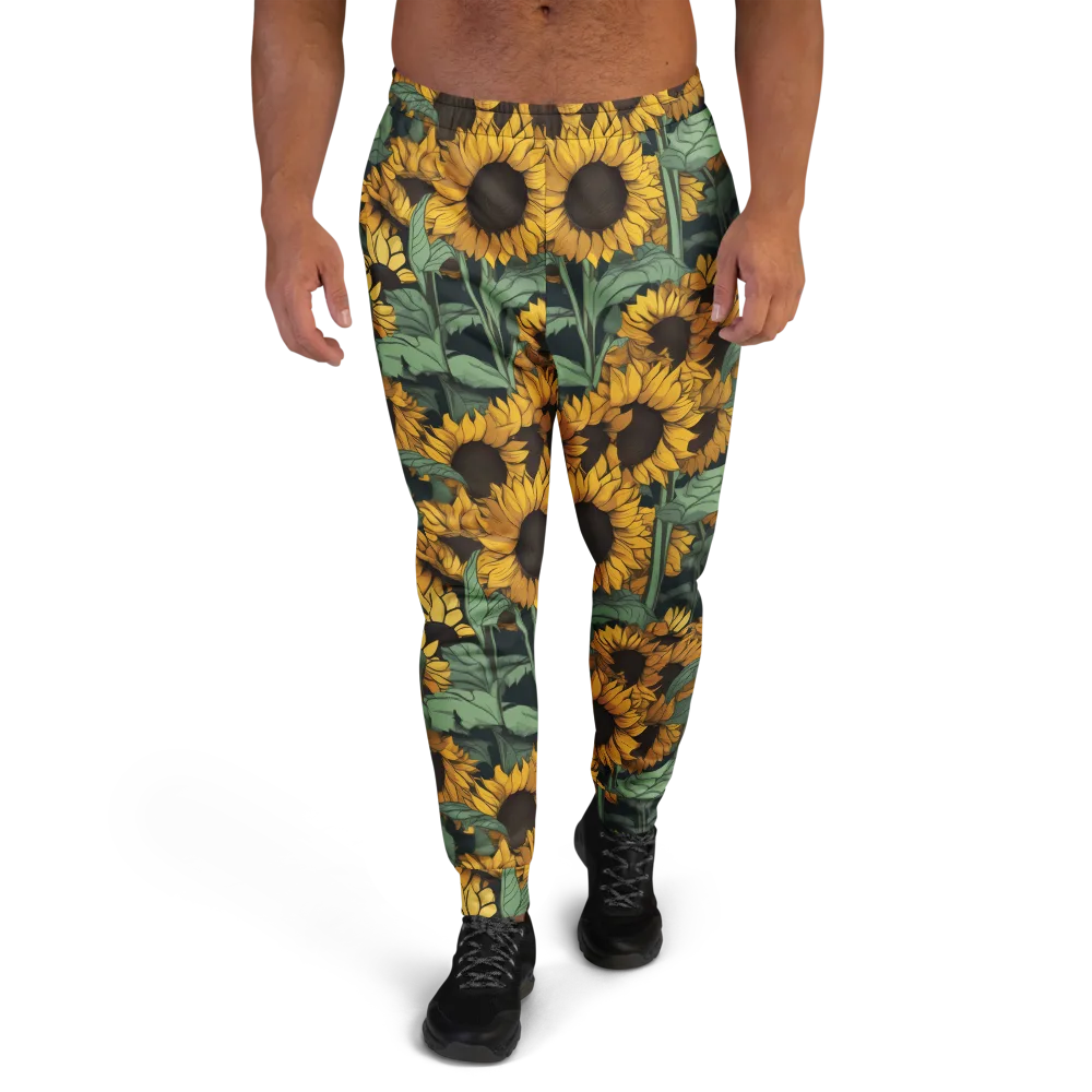 Golden Canopy on Men's Joggers — Front