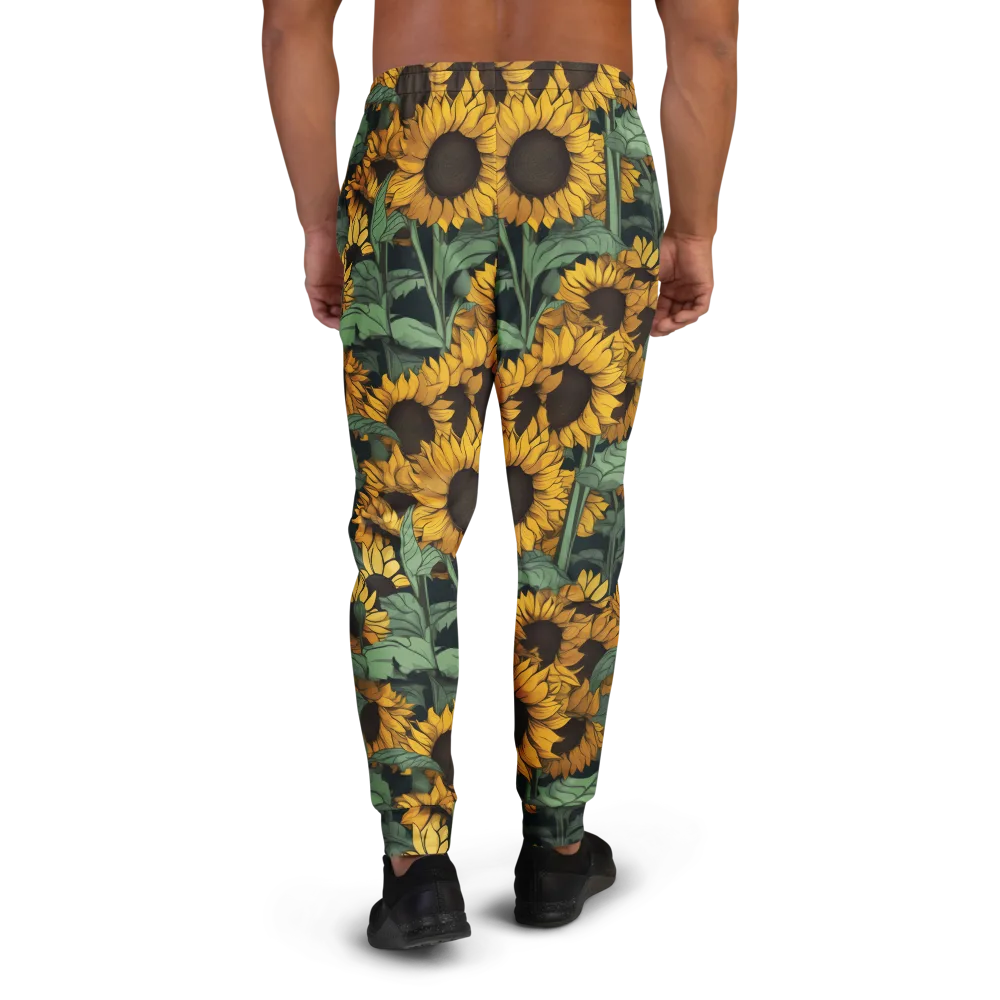 Golden Canopy on Men's Joggers — Back