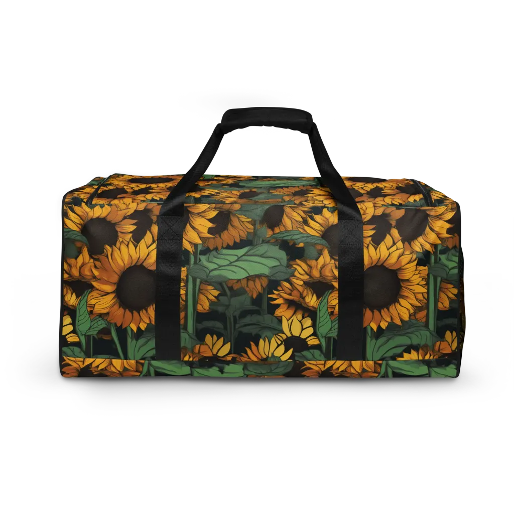 Golden Canopy on Duffle Bag — Back