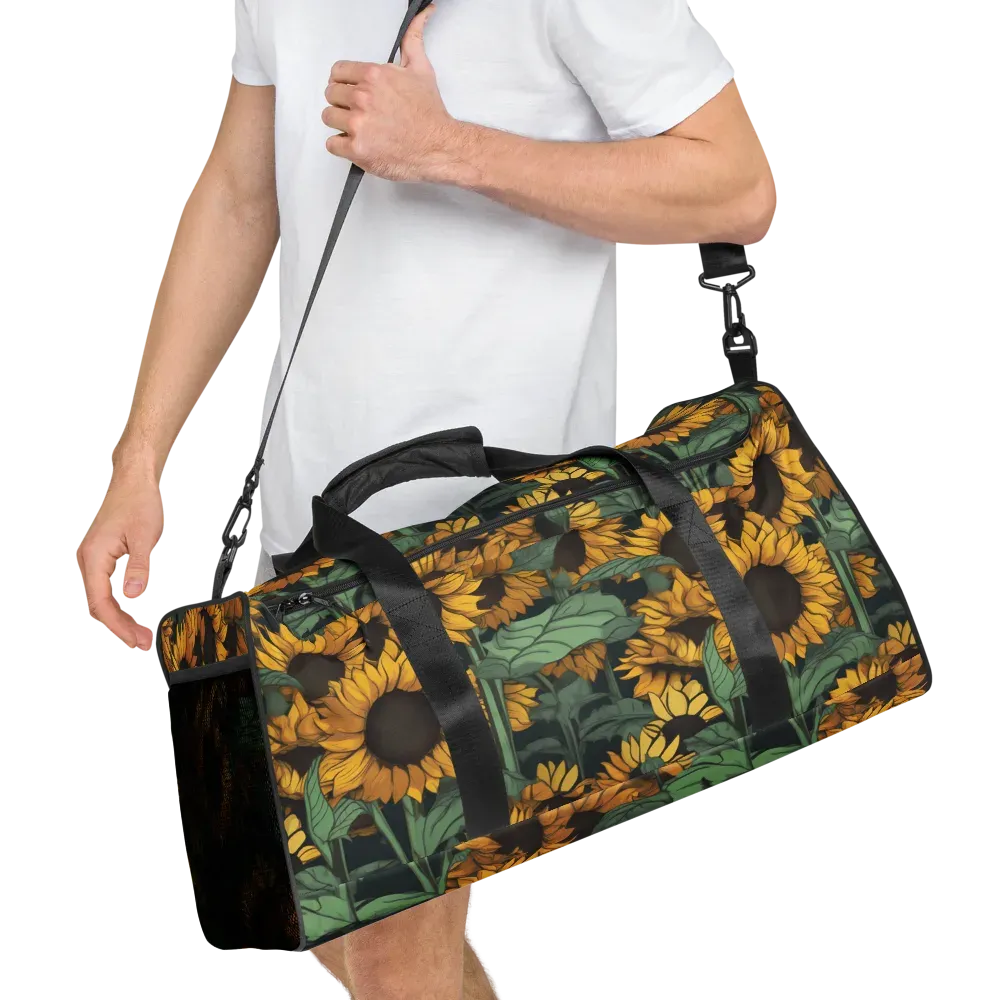 Golden Canopy on Duffle Bag — Right Front