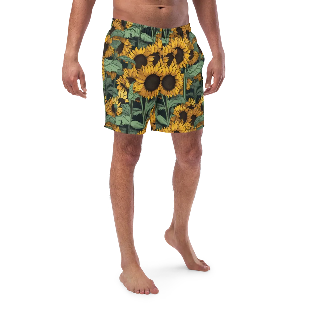 Golden Canopy on Swim Trunks — Front