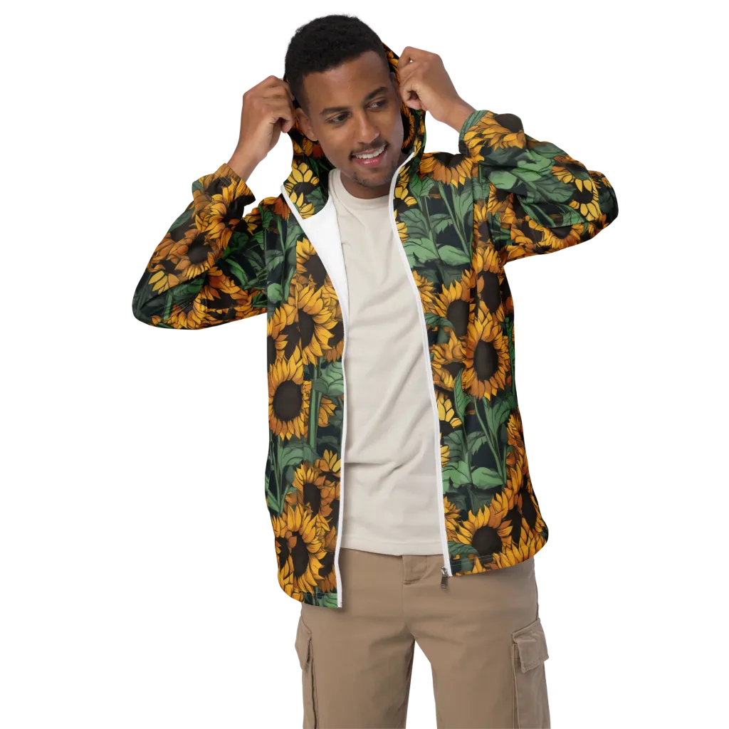 Golden Canopy on Men's Windbreaker — Front