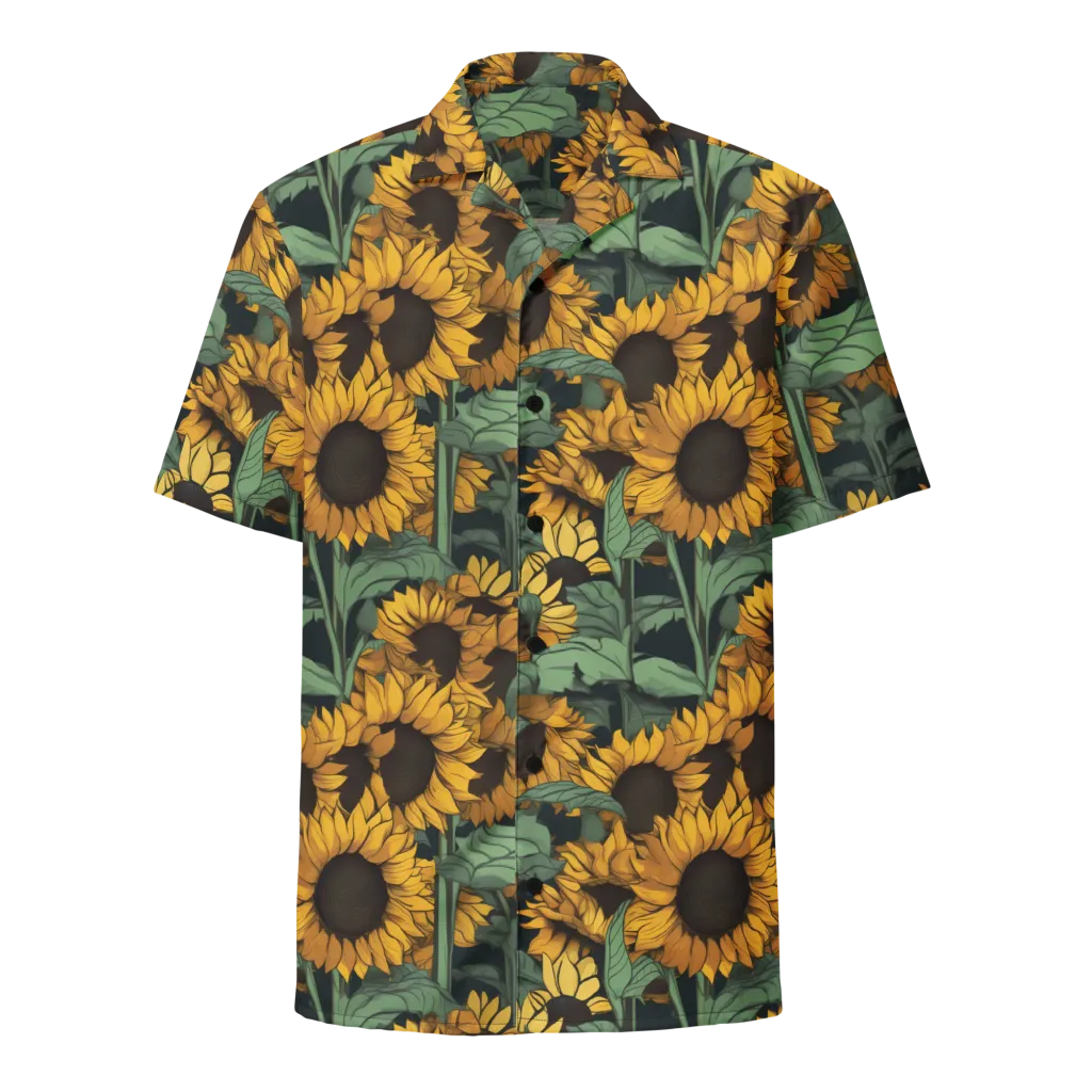 Golden Canopy on Button Shirt — Front