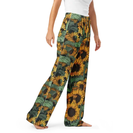 Golden Canopy on a Women's Pajama Pants