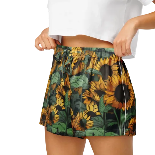 Golden Canopy on a Women's Pajama Shorts