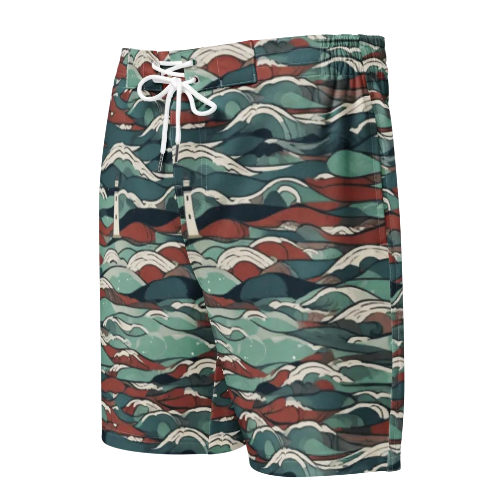 Tidewatch on Men's Board Shorts — Front