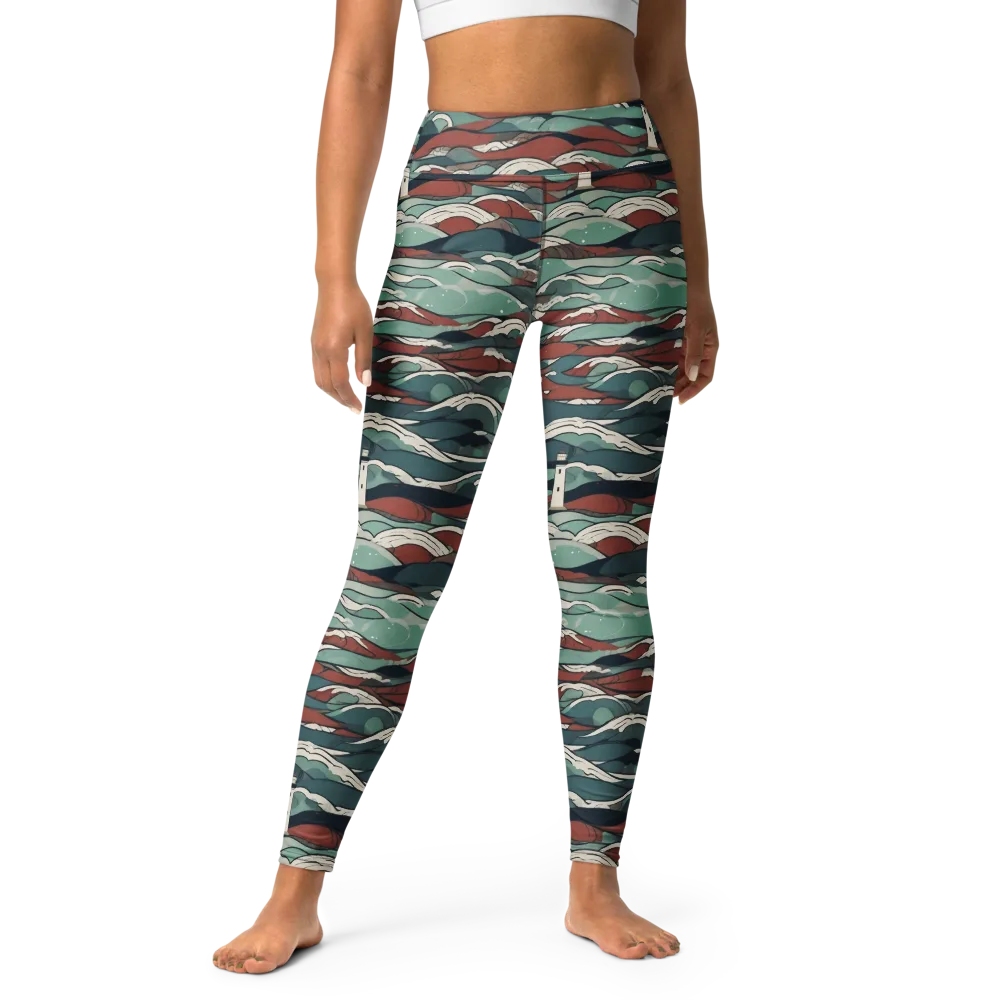 Tidewatch on Yoga Leggings — Front