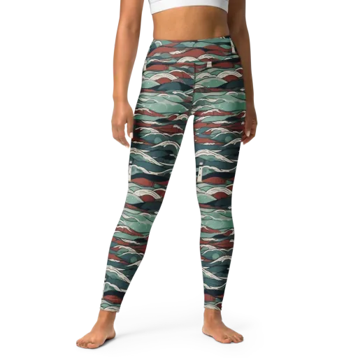 Tidewatch on a Yoga Leggings