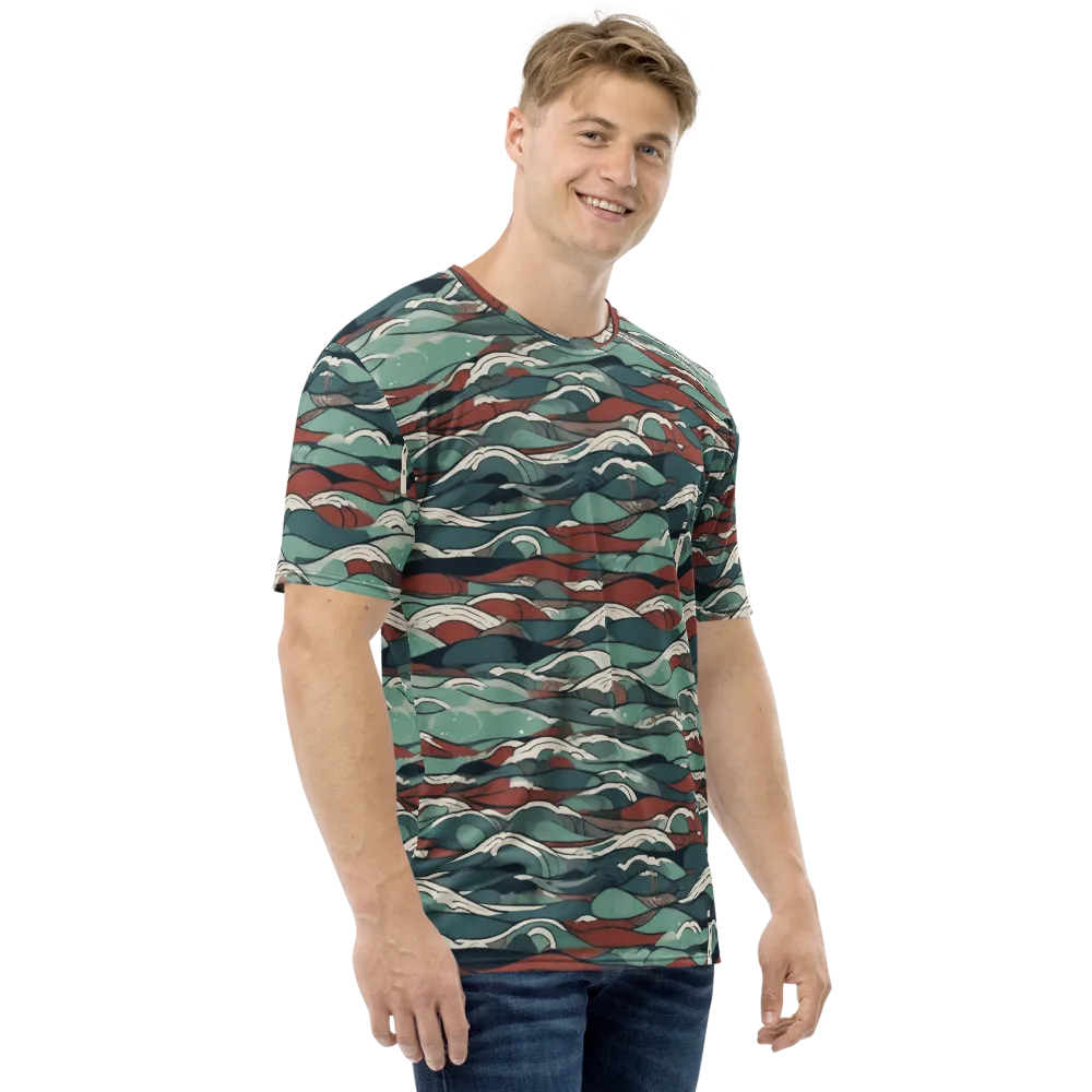 Tidewatch on Men's Crew Neck T-Shirt — Right