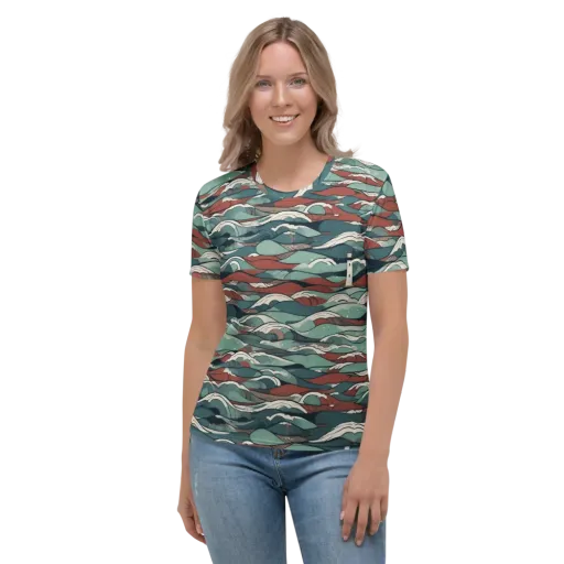 Tidewatch on a Women's Crew Neck T-Shirt