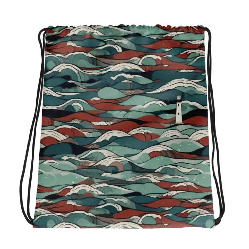 Tidewatch on a Drawstring Bag