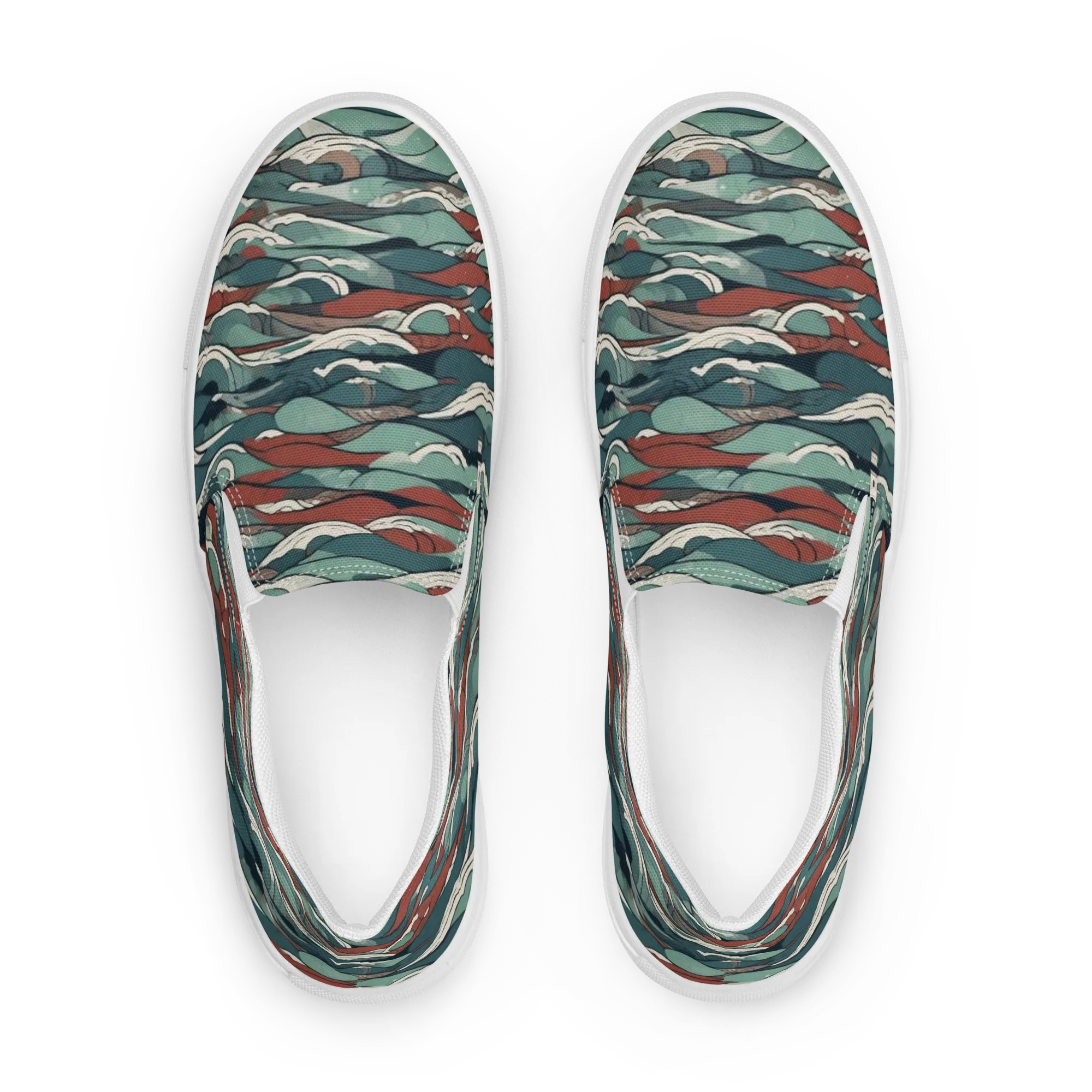 Tidewatch on Women's Slip-On Canvas Shoes — Front