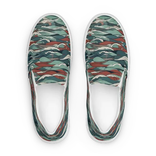 Tidewatch on a Women's Slip-On Canvas Shoes