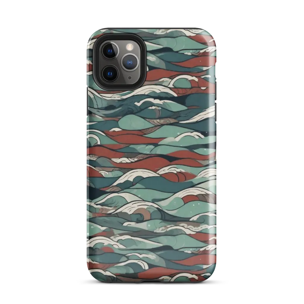 Tidewatch on Tough Case for iPhone® — Front