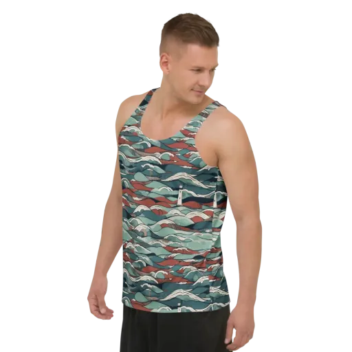 Tidewatch on a Men's Tank Top