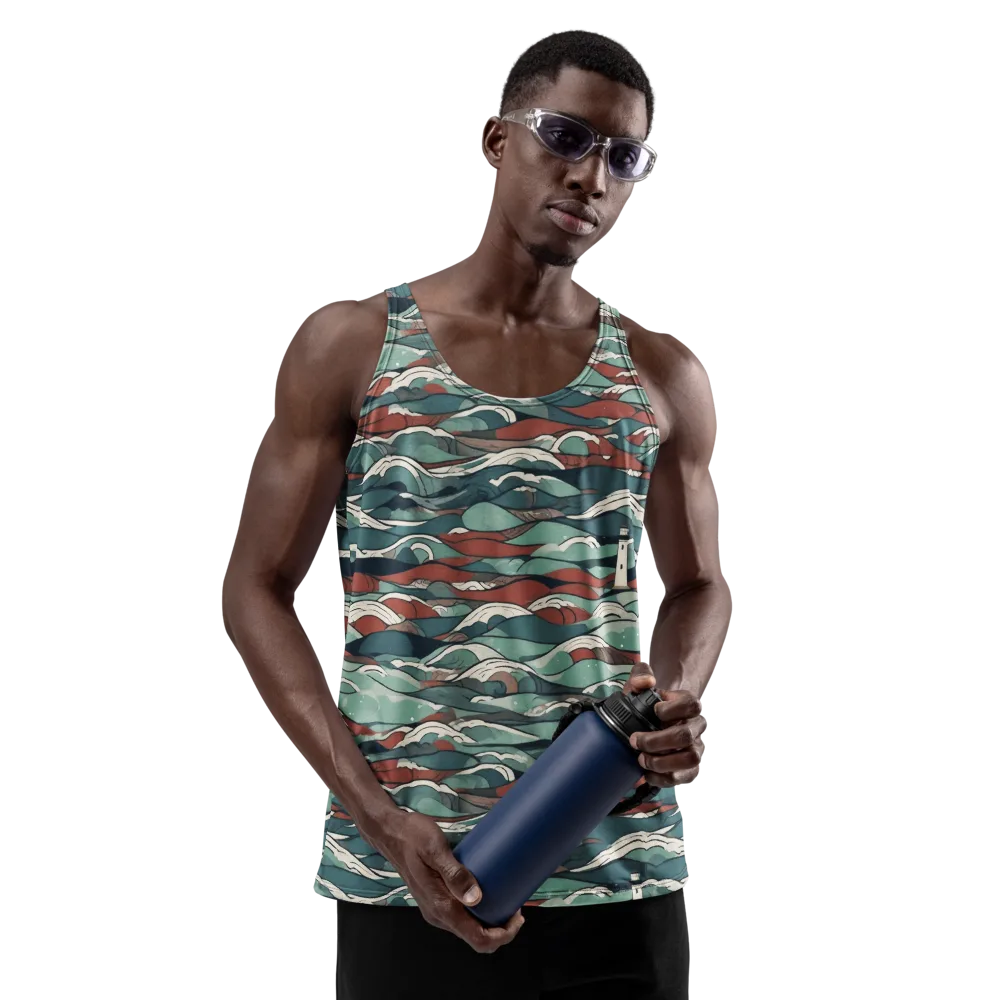 Tidewatch on Men's Tank Top — Front