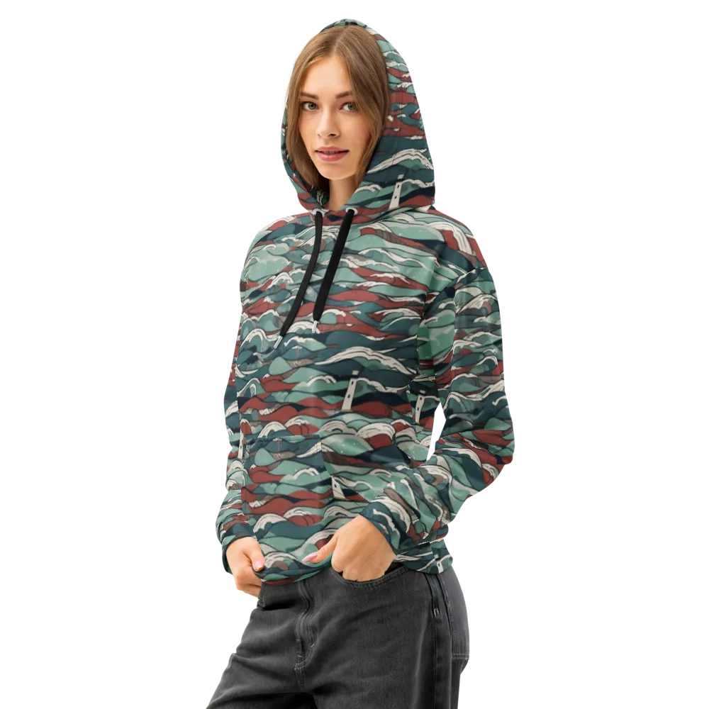 Tidewatch on Cotton Hoodie — Left Front