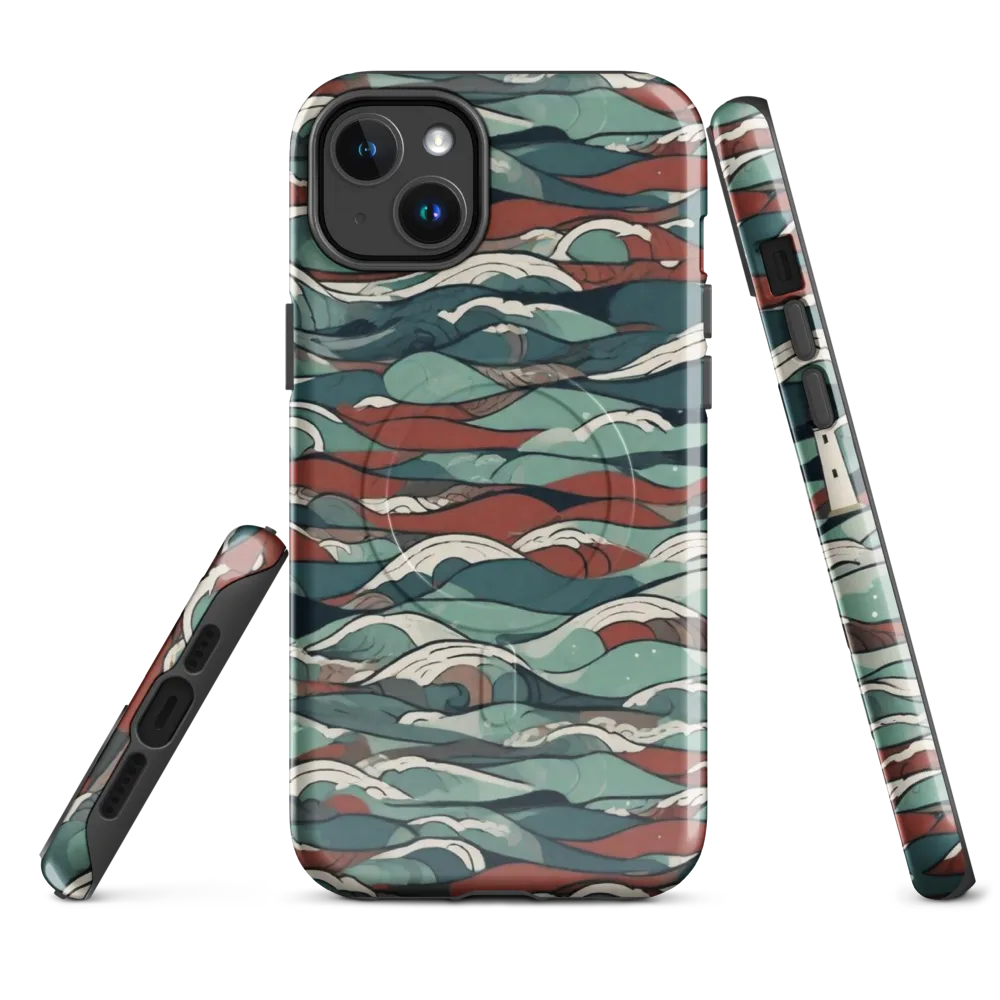 Tidewatch on MagSafe Tough Case for iPhone® — Front