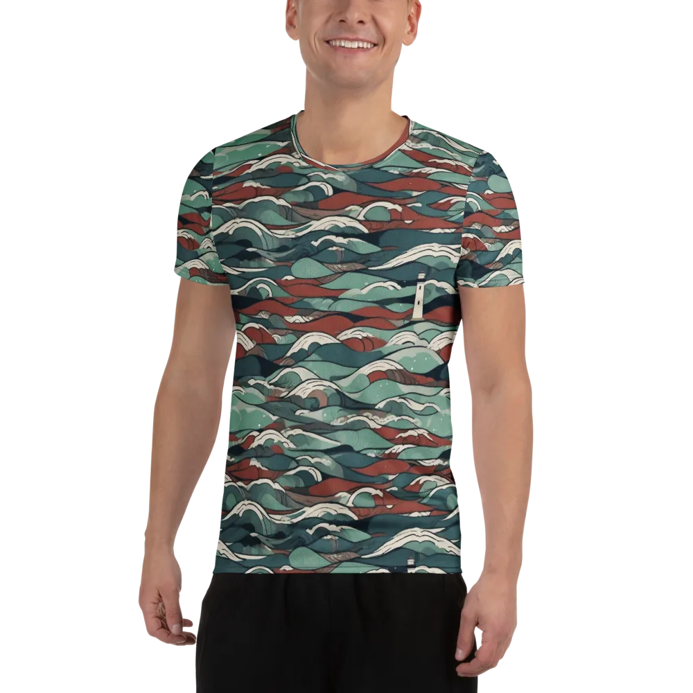 Tidewatch on Men's Athletic T-Shirt — Front