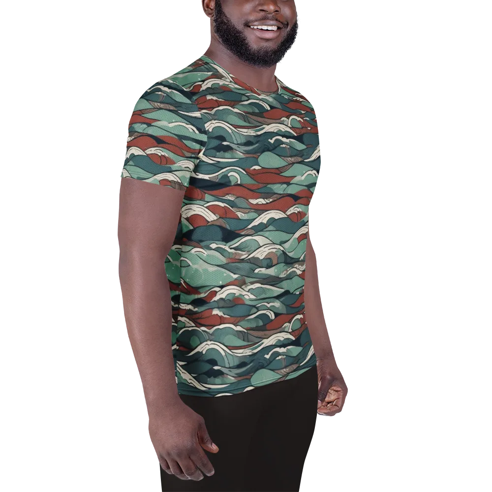 Tidewatch on Men's Athletic T-Shirt — Right