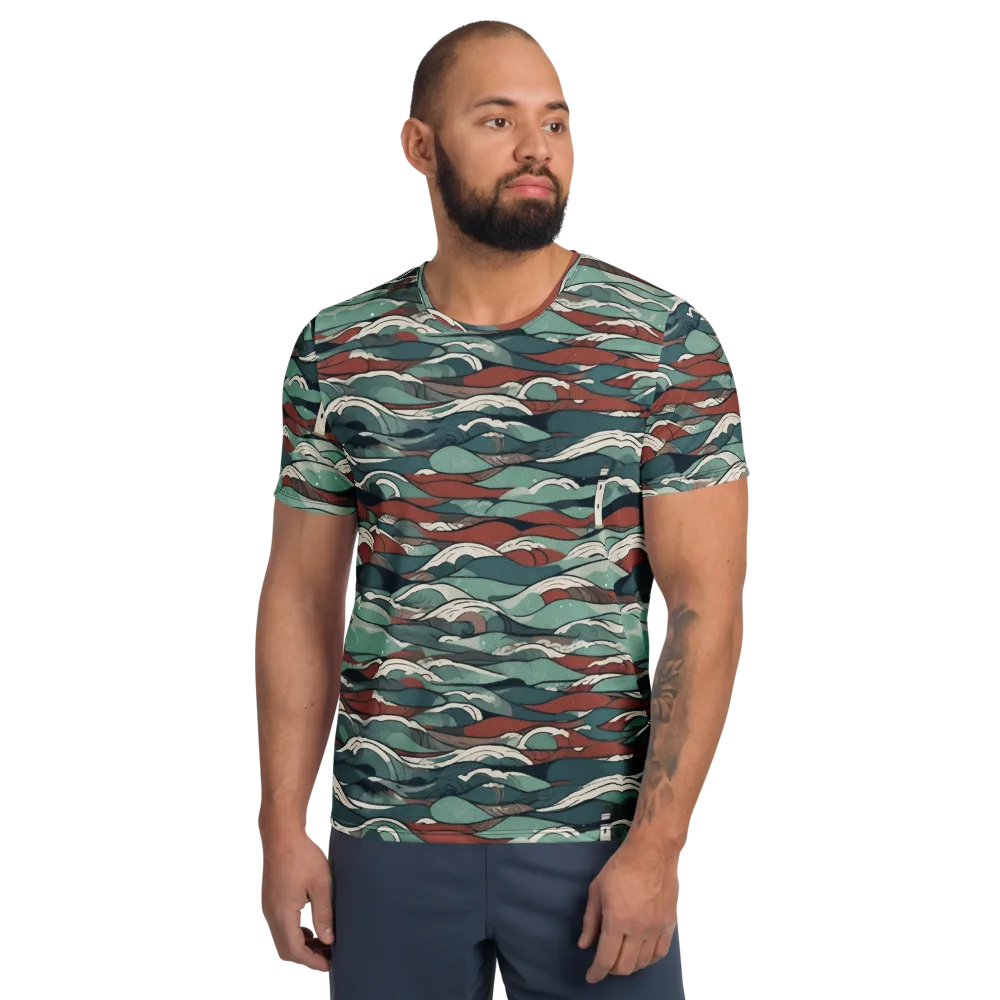 Tidewatch on Men's Athletic T-Shirt — Front