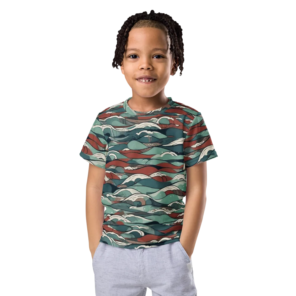 Tidewatch on Kids Crew Neck T-Shirt — Front