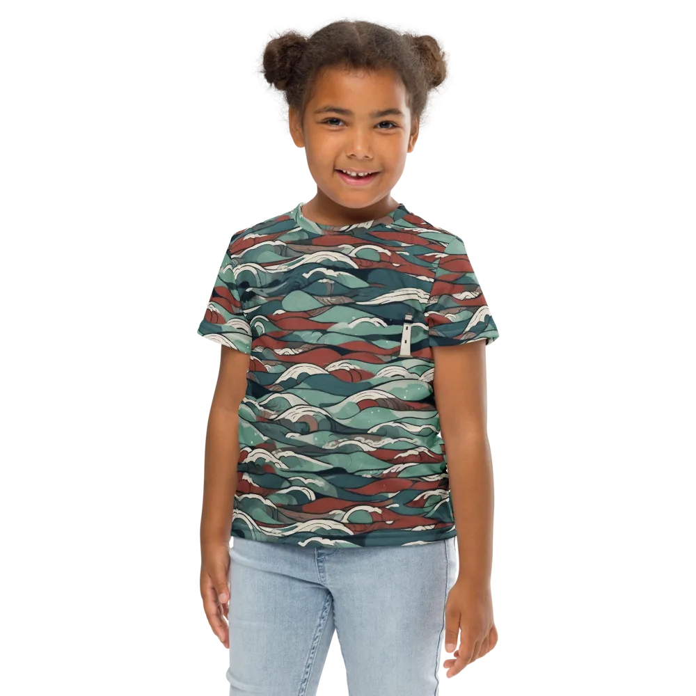 Tidewatch on Kids Crew Neck T-Shirt — Front