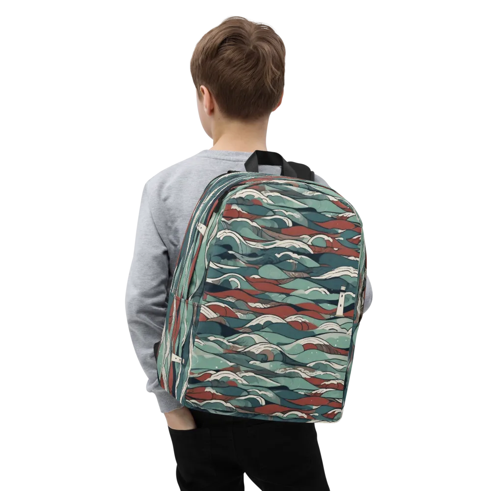Tidewatch on Minimalist Backpack — Zoomed-in