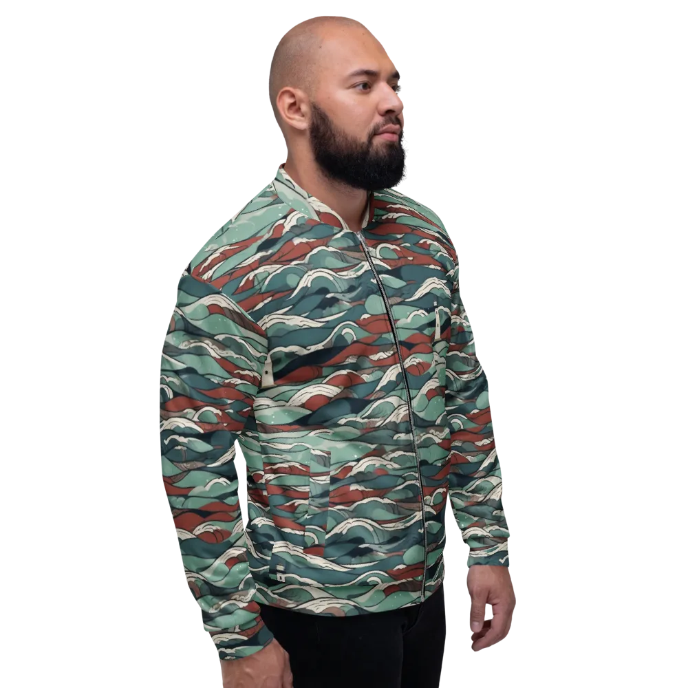 Tidewatch on Bomber Jacket — Right