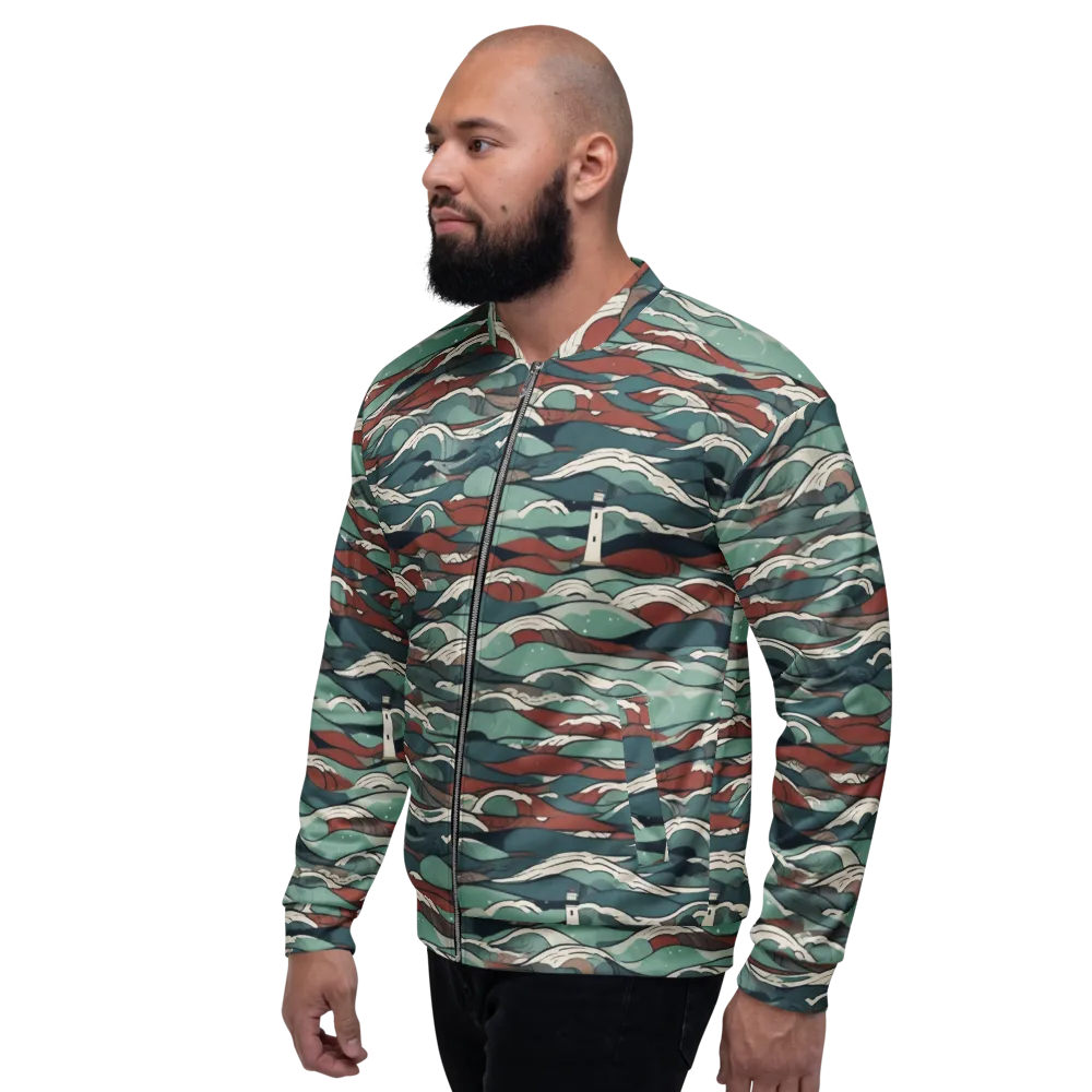 Tidewatch on Bomber Jacket — Left