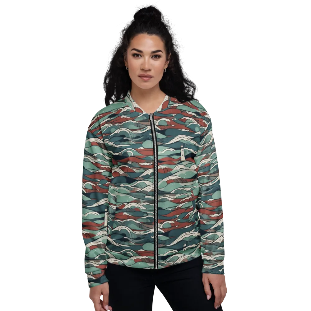 Tidewatch on Bomber Jacket — Front