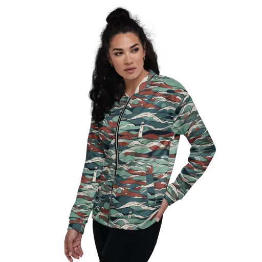Tidewatch on a Bomber Jacket