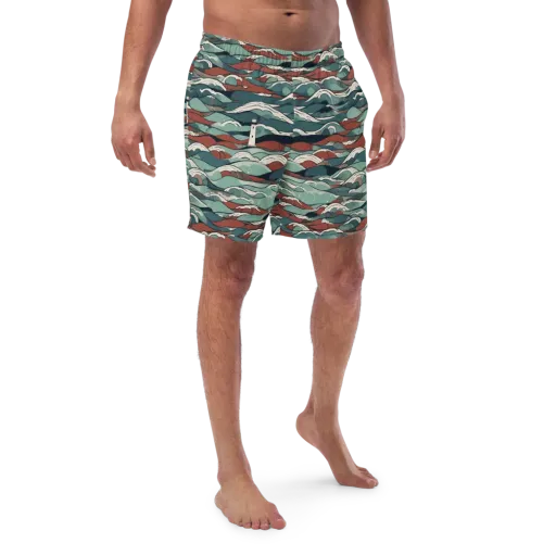 Tidewatch on a Swim Trunks