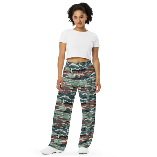 Tidewatch on a Wide-Leg Pants