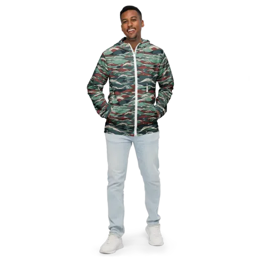 Tidewatch on a Men's Windbreaker