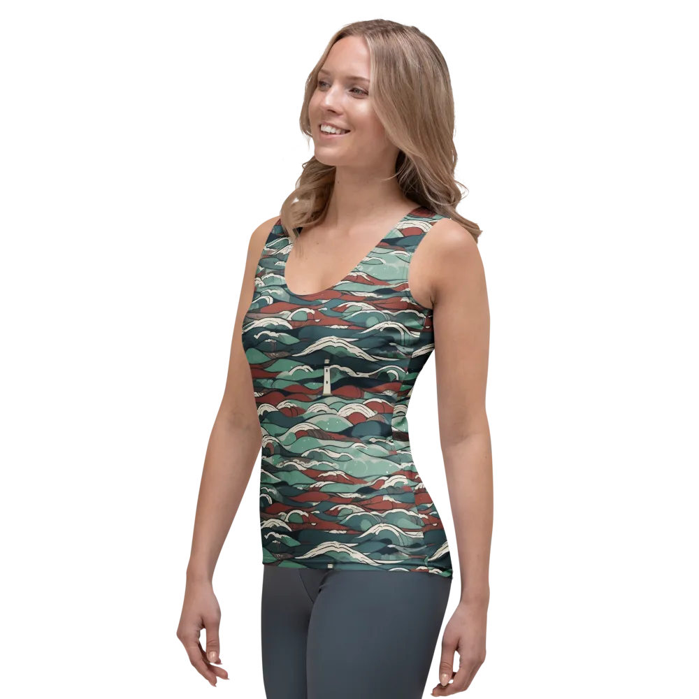 Tidewatch on Women's Tank Top — Left Front