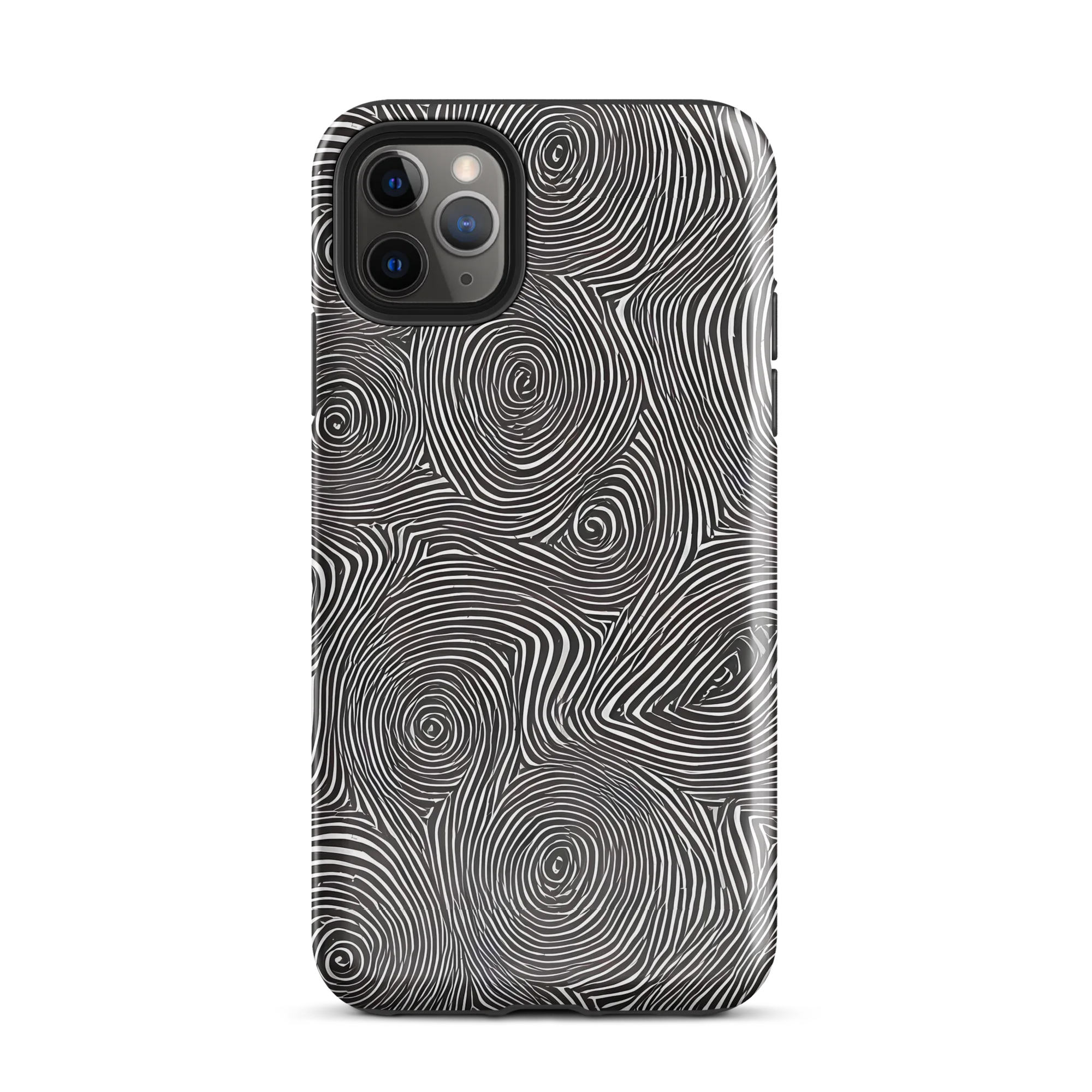 Obsidian Rings on Tough Case for iPhone® — Front