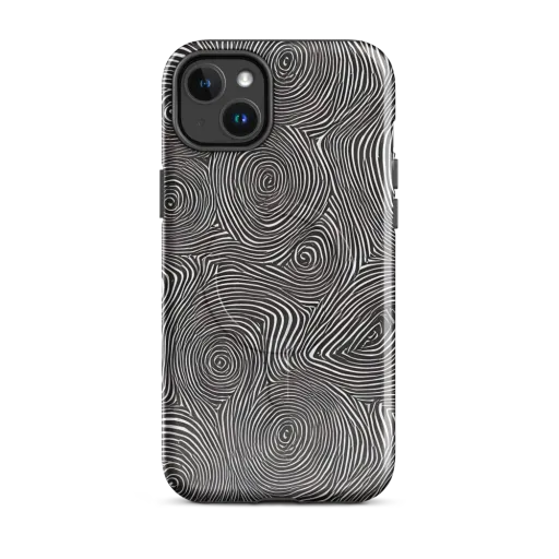 Obsidian Rings on a MagSafe Tough Case for iPhone®