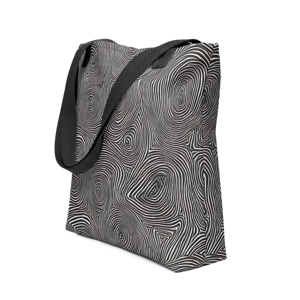 Obsidian Rings on Tote Bag — Front