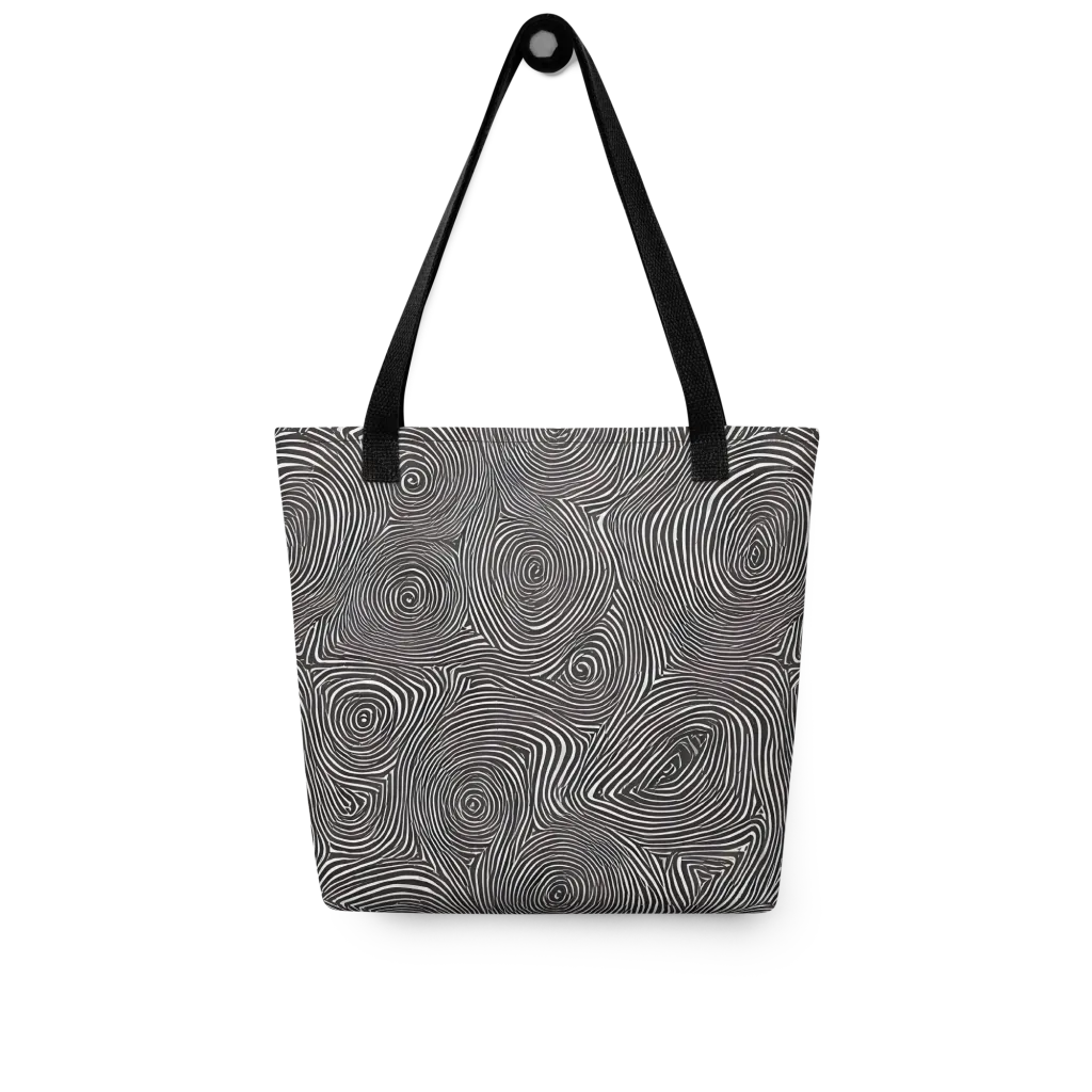 Obsidian Rings on Tote Bag — Front