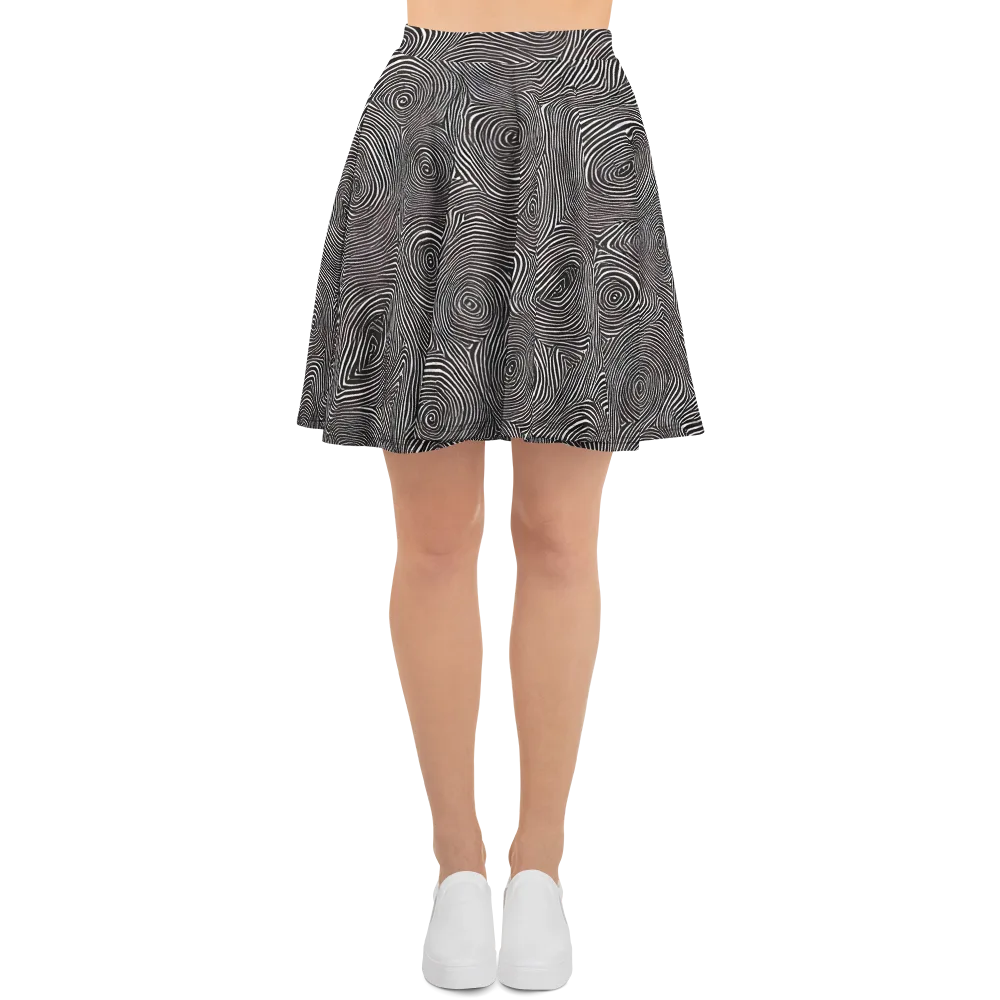 Obsidian Rings on Skater Skirt — Front