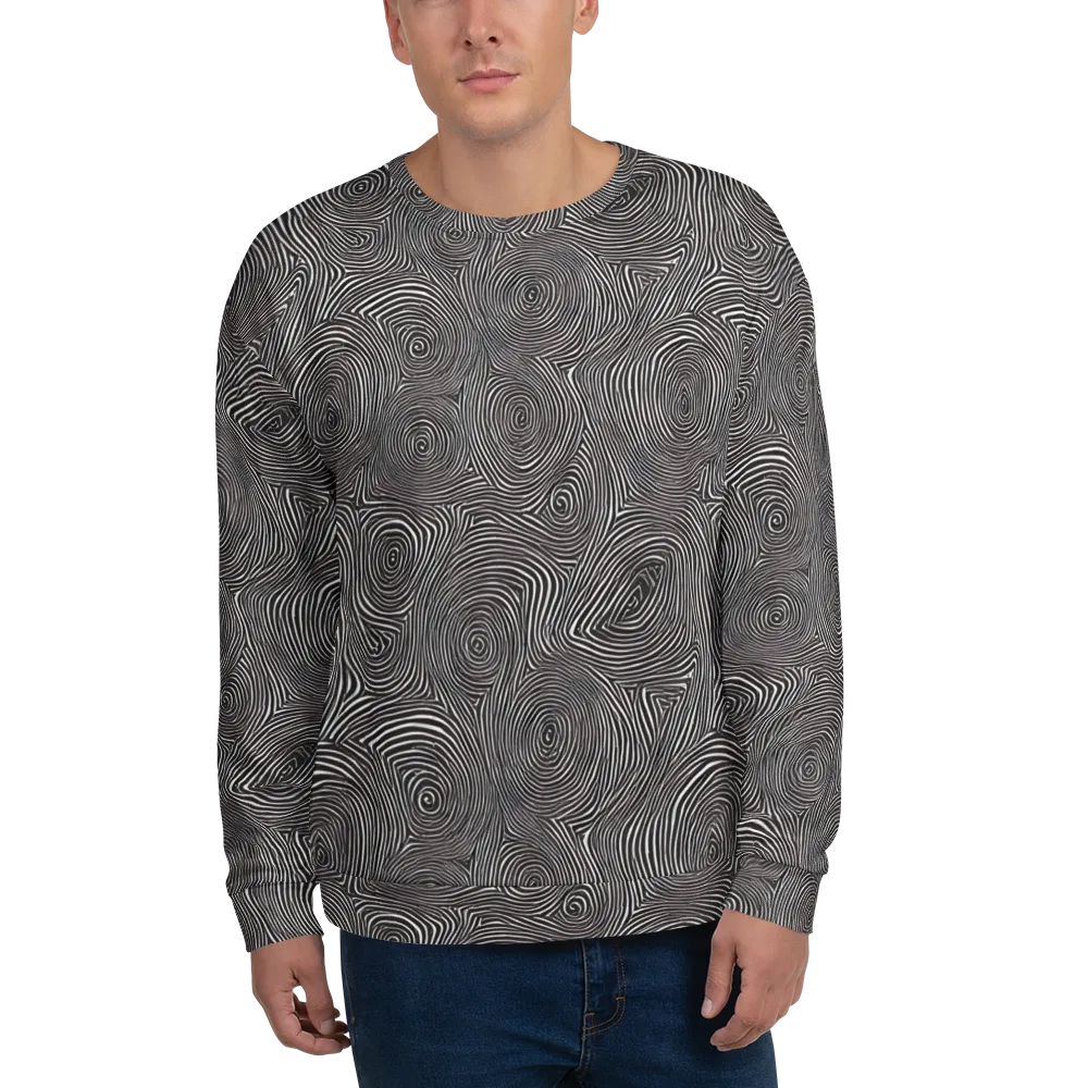 Obsidian Rings on Sweatshirt — Front