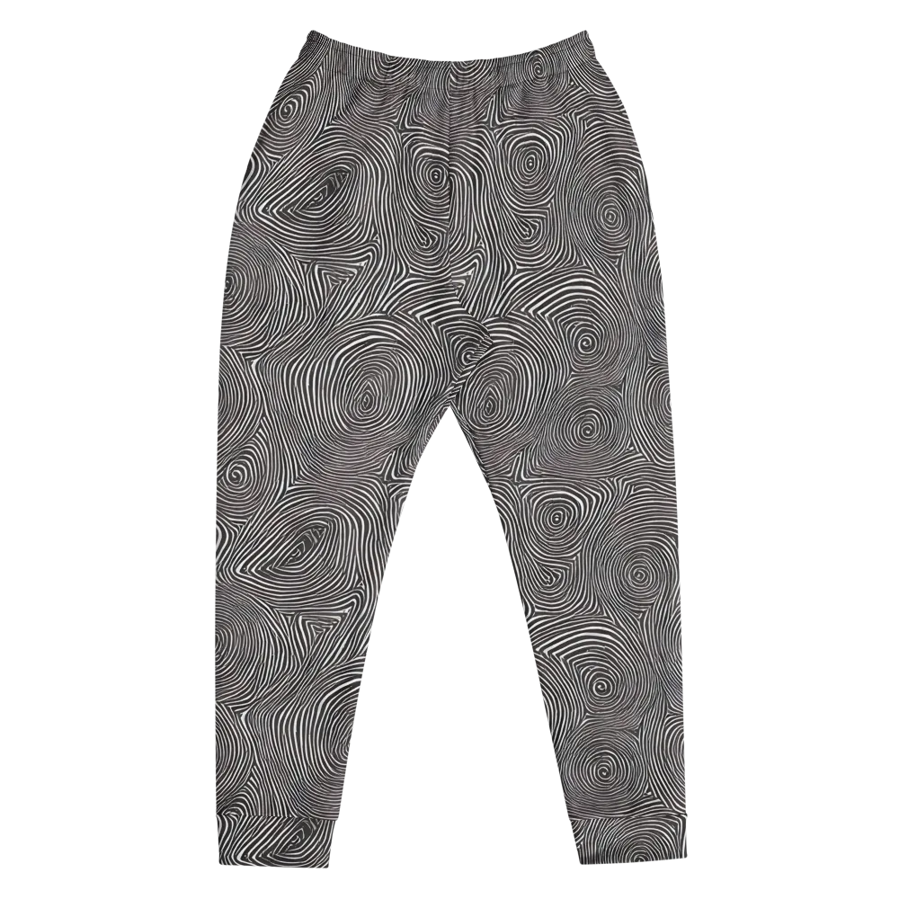 Obsidian Rings on Men's Joggers — Front