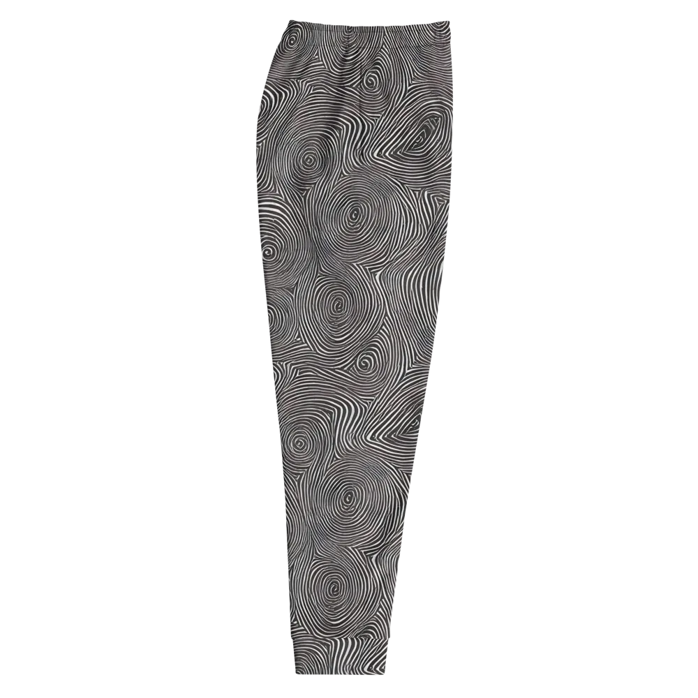 Obsidian Rings on Men's Joggers — Right