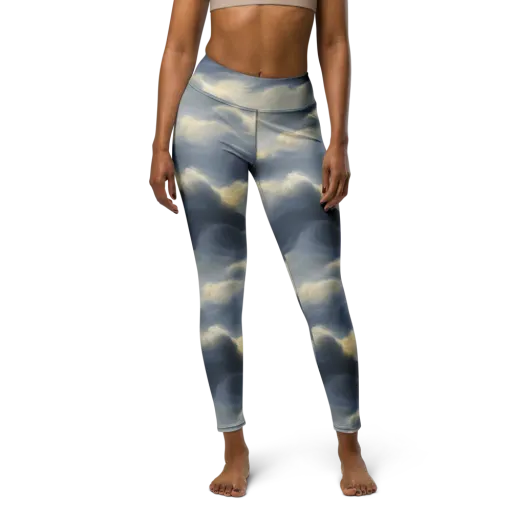 Cloudwater on a Yoga Leggings