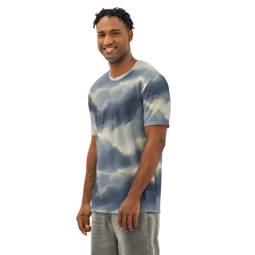Cloudwater on a Men's Cotton Crew Neck T-Shirt
