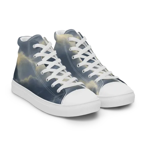 Cloudwater on a Men's High Top Canvas Shoes