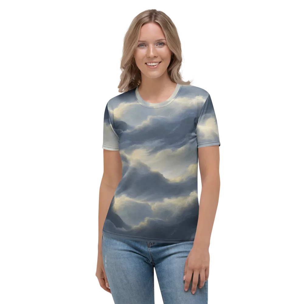 Cloudwater on Women's Crew Neck T-Shirt — Front